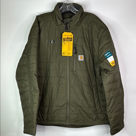 Carhartt Rain Defender Lightweight Insulated Relaxed Fit Jacket NWT Size Large - Picture 1 of 10